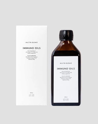 Liquid Immunity Oil with Omega 3-6-9 Fatty Acids Nutridome Immuno 250 ml - 2
