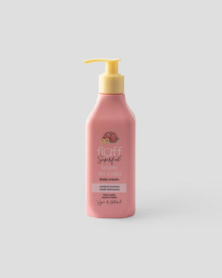 Fluff nourishing and moisturising body cream with coconut oil and watermelon juice