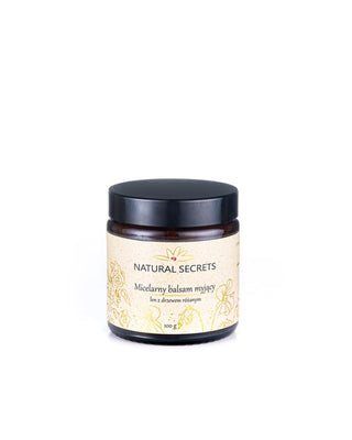 Natural Secrets micellar make up remover balm with mango butter suitable for sensitive skin