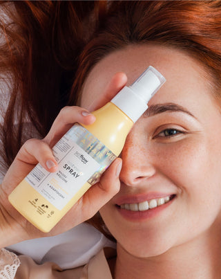 Nourishing Hair Spray for Curly Hair with Ripe Melon and Aloe Scent so!flow