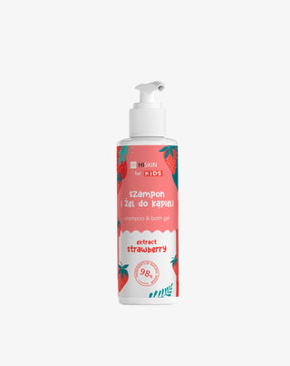 2-in-1 Hair and Body Wash for Children with Strawberry Scent HiSkin - 1