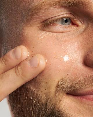 Monolit face peeling gel with lactic acid for men