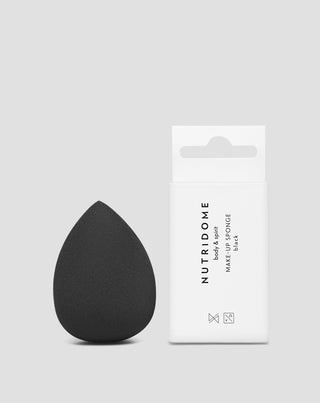 Nutridome makeup sponge with a precision angled tip