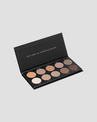 Nutridome Delicious Eyeshadow Palette - 10 luminous and matte eyeshadows