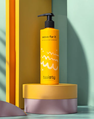 Twisty protein conditioner for curly hair with amino acids - 5