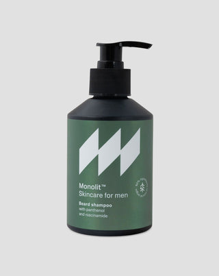 Beard shampoo with panthenol and niacinamide to cleanse and condition the beard Monolith - 1