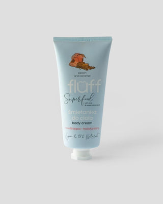 Aloe vera juice body cream with peach and caramel fragrance Fluff