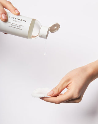 Nutridome micellar makeup remover with magnolia stem cells