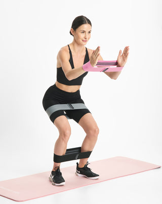 Body Functions short resistance bands for fitness 76 cm set of 3 pcs.