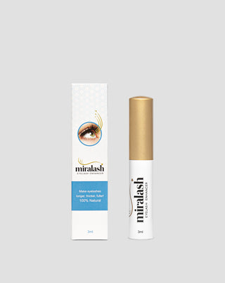 Miralash eyelash enhancer thickening and darkening eyelashes in 28 days