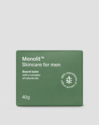 Nourishing and moisturizing beard balm with natural oil complex Monolith - 4