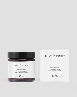 Saint Éternité natural moisturising hemp ointment for dry skin and eczema