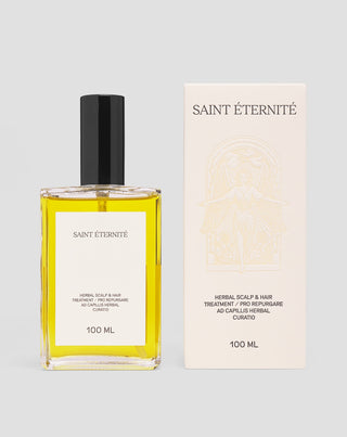 Saint Éternité herbal scalp and hair treatment with field horsetail and nettle