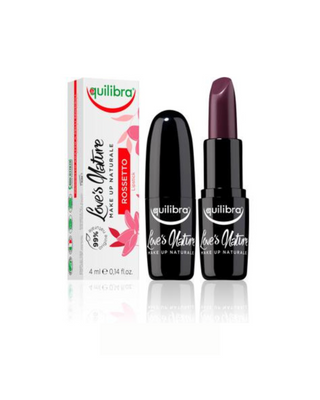 Loves Nature – Equilibra Intense Burgundy natural lipstick