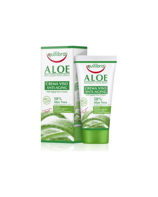 Equilibra anti-aging aloe vera face cream with vitamin a, c, and e complex - 1