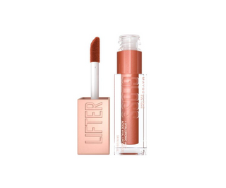 Lip gloss with hyaluronic acid and vitamin E Lifter Gloss 017 Copper Maybelline - 2