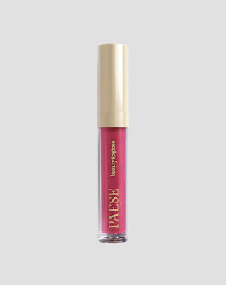 Lip Gloss with Particles for Visually Enhanced Lips, Mirror-Like Effect Shade 06 Vivid Lipgloss Paese - 1