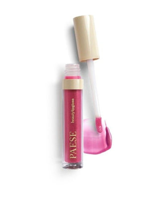Lip Gloss with Particles for Visually Enhanced Lips, Mirror-Like Effect Shade 06 Vivid Lipgloss Paese - 3