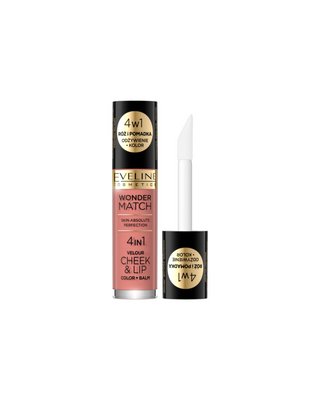 Blush and Liquid Lipstick Wonder Match Velour Cheek&amp;amp;Lip No. 01 Eveline