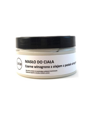 Black grape body butter with grape seed oil nourishing and regenerating La-Le - 1