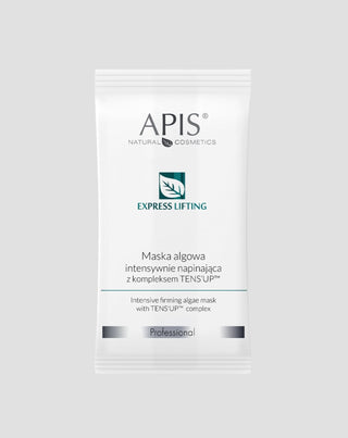 Błyskawicznie napinająca maska algowa z kompleksem TENS&#39;UP Express Lifting Apis