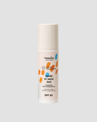 Resibo Ready to wear 365 advanced face cream SPF 50 to slow down skin aging - 1