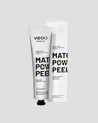 Veoli Botanica Matcha Power Peel enzymatic scrub with AHA 10%, PHA 10%, BHA - 1