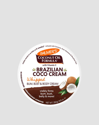 Firming brazilian body lotion with coconut oil and guarana brazilian coco cream Palmer’s