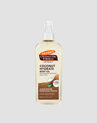 Nourishing coconut body oil coconut oil formula Palmer's