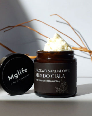 Sandalwood Body Mousse with Grapefruit and Bergamot MgLife - 2