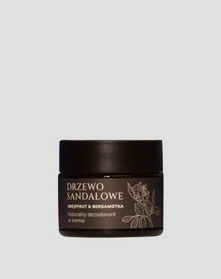 Cream Deodorant Sandalwood, Grapefruit, and Bergamot Mglife - 1