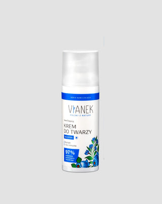 Moisturising Facial Cream with Dandelion Leaf Extract for Dry and Sensitive Skin Vianek - 1