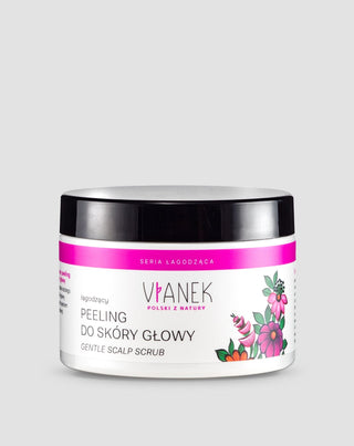 Soothing Scalp Scrub with Salicylic Acid and Sugar for Dandruff Vianek