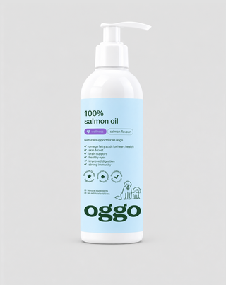 Salmon Oil for Dogs Omega-3 EPA and DHA for Heart, Brain and Immunity Oggo 250 ml - 1