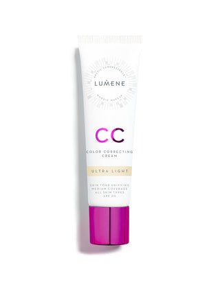 Lumene 7in1 Ultra Light CC foundation with SPF 20 for medium coverage and colour balance - 1