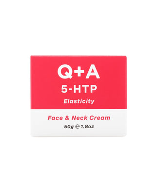 Q+A Face &amp; Neck Cream firming cream with 5-HTP amino acid