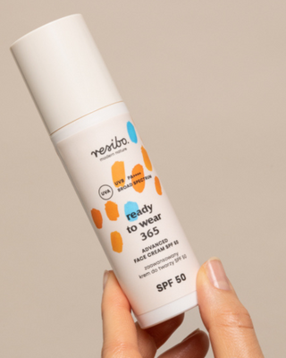 Resibo Ready to wear 365 advanced face cream SPF 50 to slow down skin aging - 2