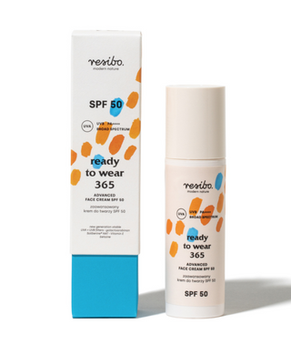 Resibo Ready to wear 365 advanced face cream SPF 50 to slow down skin aging - 1