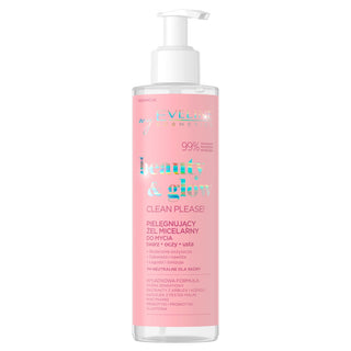 Eveline beauty glow micellar face wash gel - 1