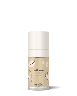 Natural and Eco-Friendly Self Love BB Facial Cream in Light Beige Shade 30 ml Resibo - 1