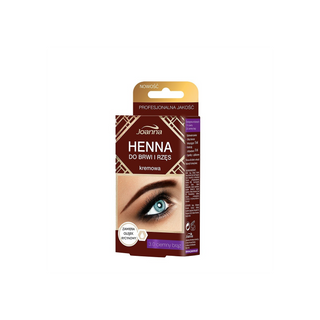 Cream Brow and Lash Henna in Brown with Castor Oil Joanna