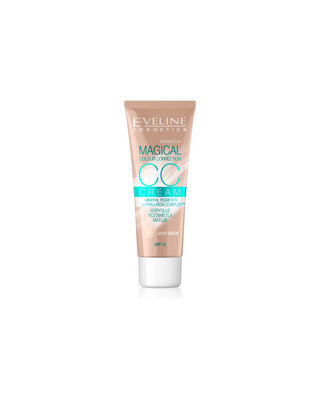 Multifunctional Foundation No. 50 Light Beige Magical Colour Correction CC Eveline
