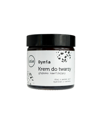 Pumpkin face cream deeply moisturizing and nourishing with pumpkin seed oil and chamomile hydrolate La-Le - 1