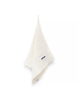 Hhuumm Waffle Cream 40x100 cm Soft and plush linen towel