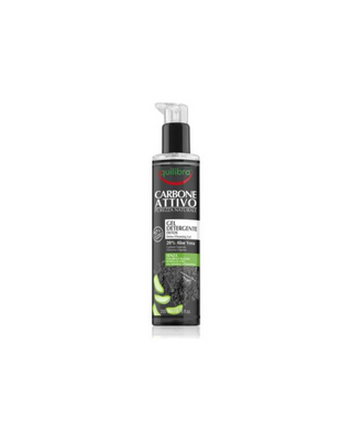Equilibra activated charcoal and aloe vera cleansing face wash