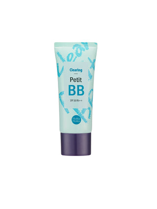 Cleansing BB Cream with SPF30 Protection Clearing Petit with Tea Tree Oil Extract for Combination and Oily Skin Holika Holika