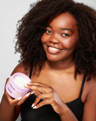 Twisty Curl Foam + Curl Cream Set – For Curl Definition and Styling of Curly and Wavy Hair