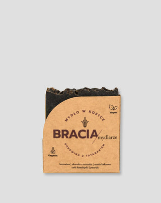 Antibacterial and antifungal bar soap Peat with calamus Bracia Mydlarze - 1
