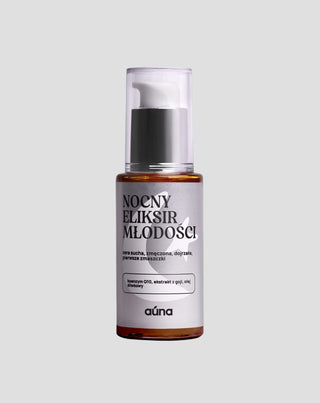  Night youth elixir with coenzyme Q10 for dry, tired and mature skin Auna - 1