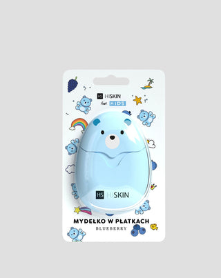 Blue soap flakes for children blue Blueberry HiSkin for Kids 50 pcs - 1
